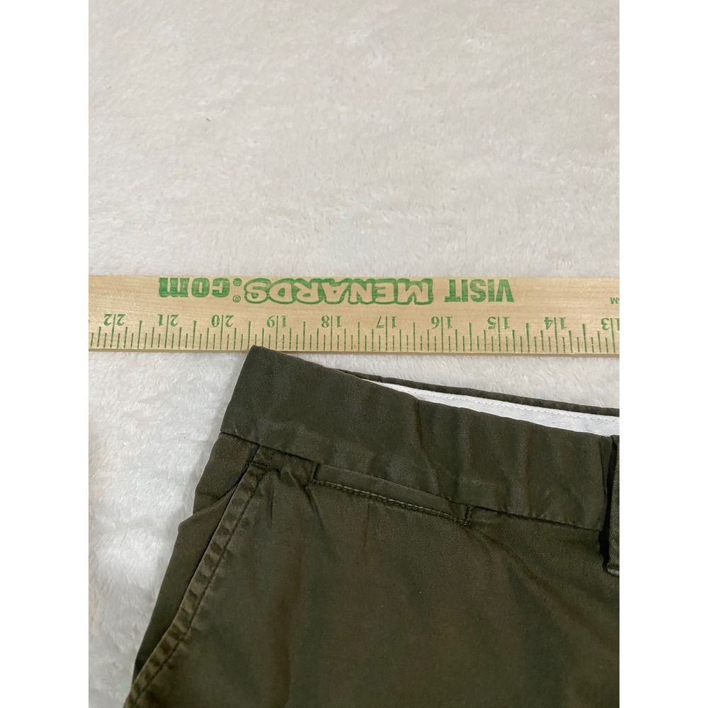 Polo Golf Ralph Lauren Mens 38 Olive Green Chino Shorts Cotton Flat Front - Picture 5 of 10